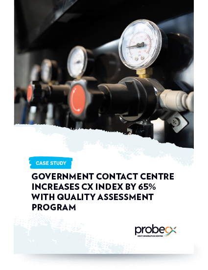 P_AU_cover_Government contact centre increases CX index by 65_ with quality assessment program_NOV2023