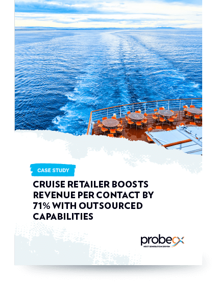 Cruise retailer boosts revenue per contact by 71% with outsourced capabilities