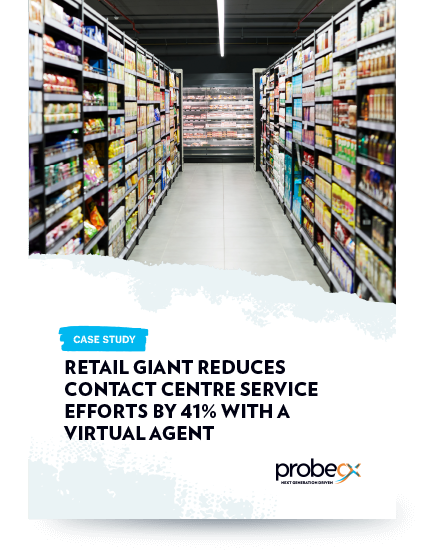 P_AU_cover_Retail giant reduces contact centre service efforts by 41% with a virtual agent_SEP2023