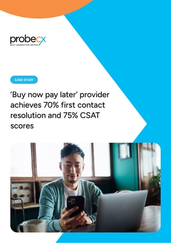 ‘Buy now pay later’ provider achieves 70% first contact resolution