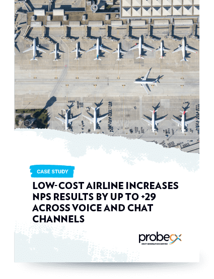 P_AU_cover_Low-cost airline increases NPS results by up to +29 across voice and chat channels_SEP2023