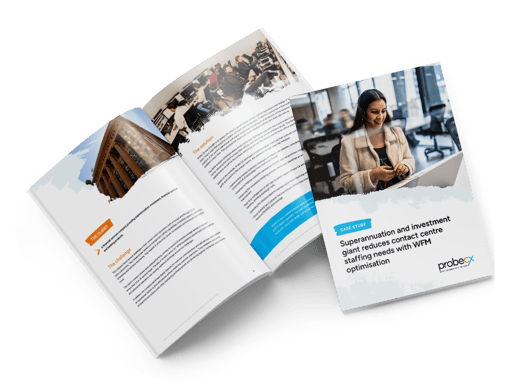 Superannuation and investment giant reduces contact centre staffing needs | Probe CX