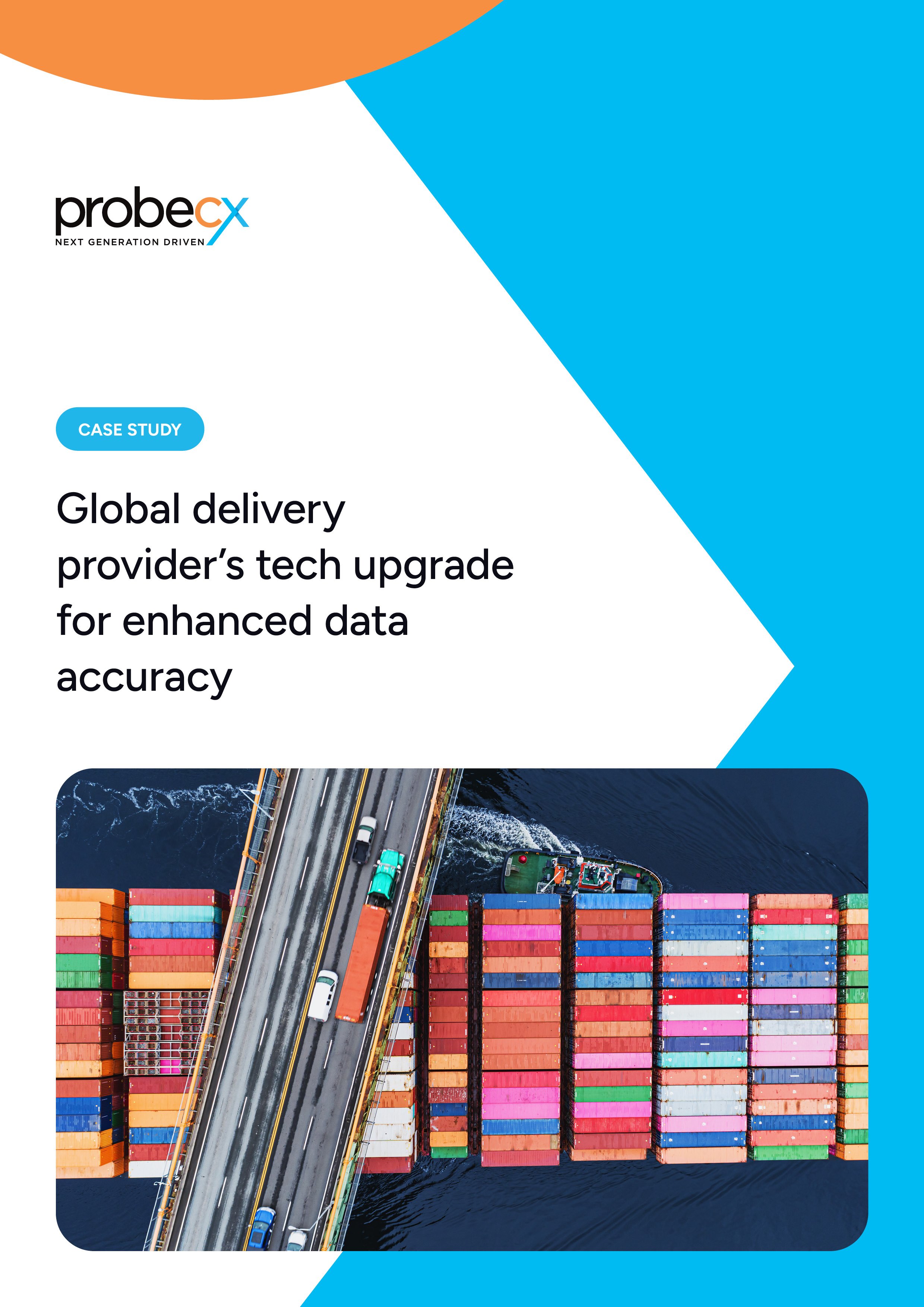Global delivery provider's tech upgrade for enhanced data accuracy