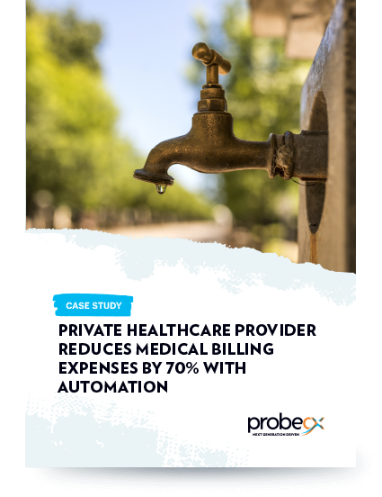 Private healthcare provider reduces medical billing expenses by 70% with automation
