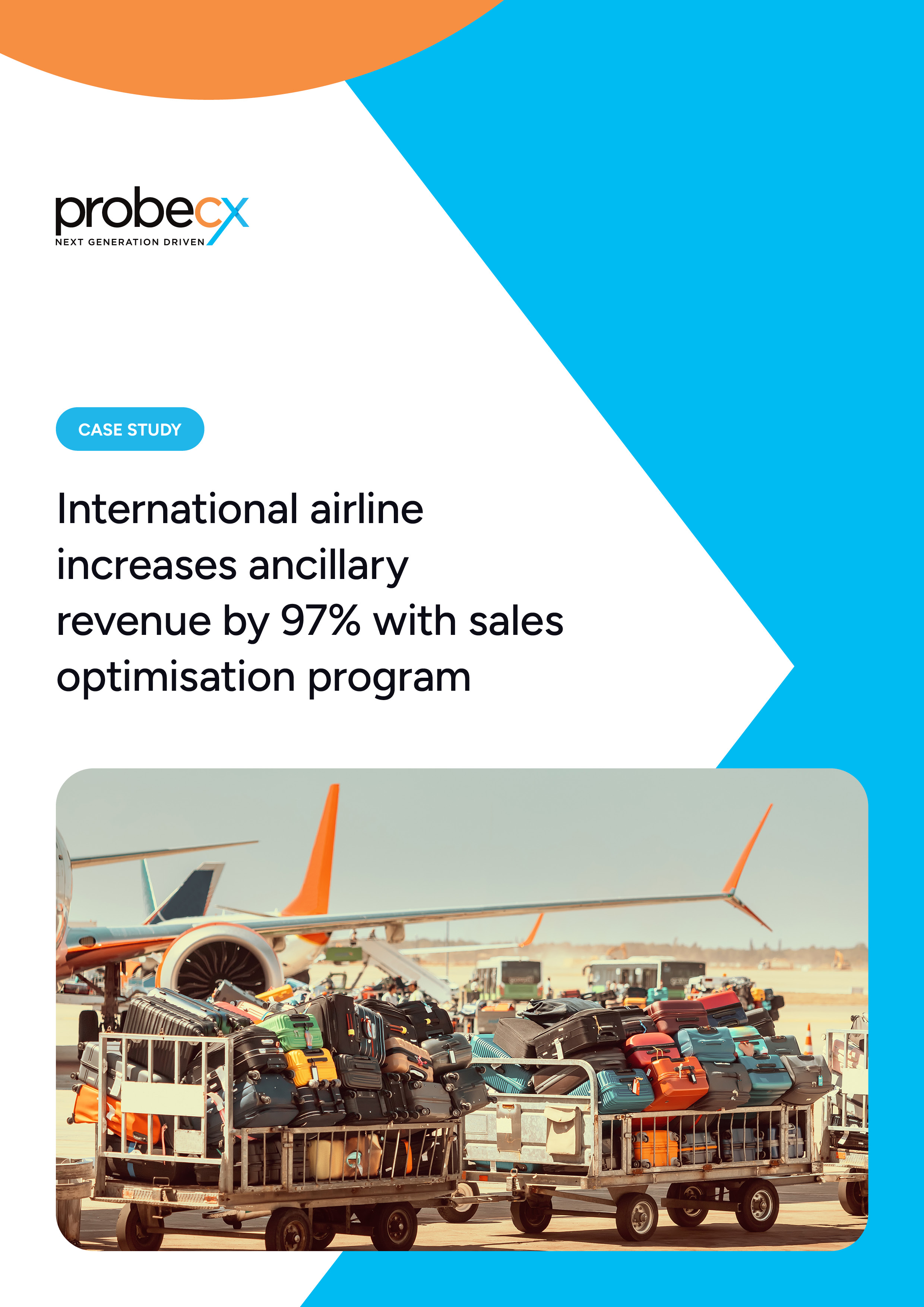 International airline increases ancillary revenue by 97% with sales optimisation program
